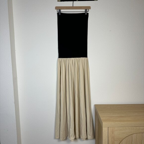 By Malene Birger Marciella Strapless Maxi Cotton Dress - Picture 3 of 5